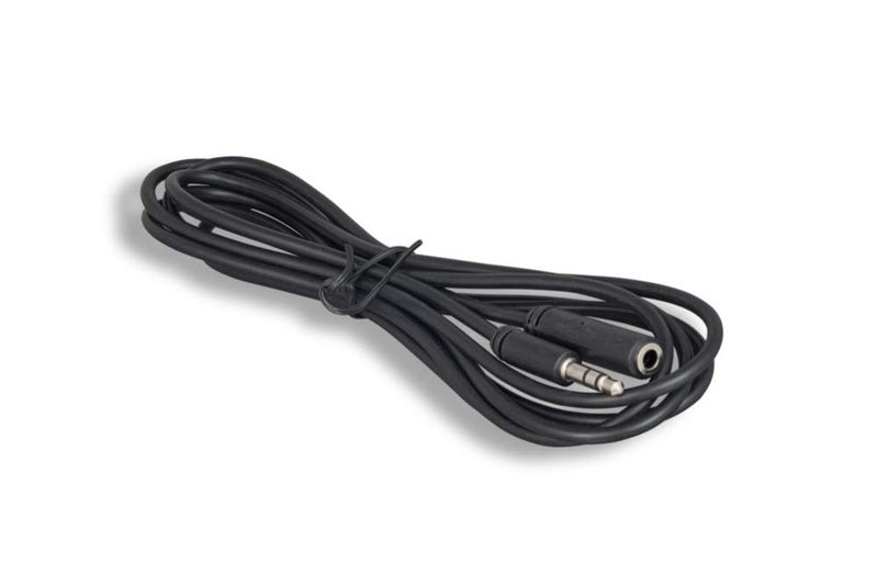 Cablelera ZAVD32C3-06 3.5mm Stereo Slim Audio Cable M/F Extension 6' 28AWG - Image 2